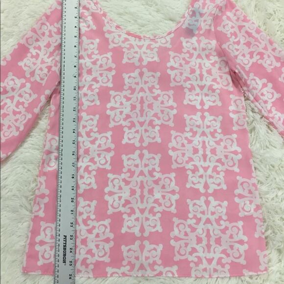 Francesca’s Pink Bow Top Small - Picture 4 of 8